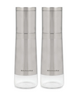 Kitchenaid Salt & Pepper Grinders Set Of 2 In Silver