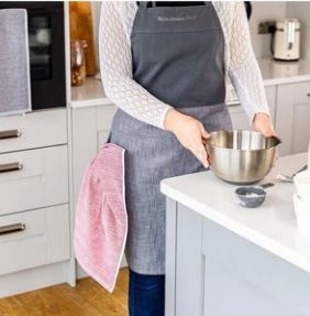 Kitchenaid Apron - Charcoal Grey