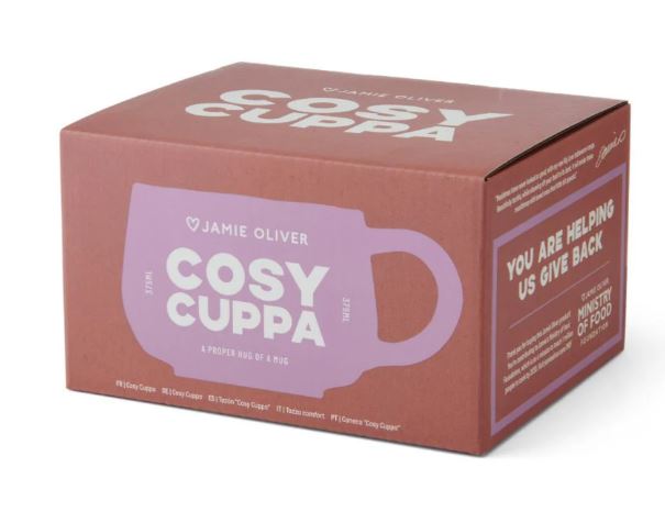 Jamie Oliver Big Love Cosy Cuppa Mug - Pink