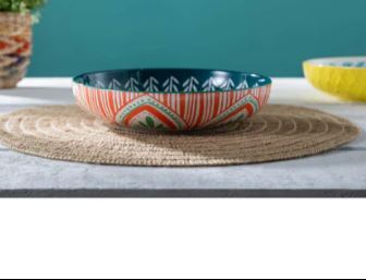 Mikasa Coupe Pasta Dinner Bowl 21cm - Mixed Folk