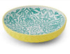 Mikasa Coupe Pasta Dinner Bowl 21cm - Yellow Blue Geometric