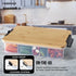 Farberware Snackle Box With 7 Snack Dividers And Bamboo Lid 20x33cm