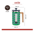 La Cafetière Pisa Cafetière 8 Cup / 1l (cyan Tides)