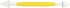 Pme Fondant Modelling Tool - Serrated & Tapered Cone