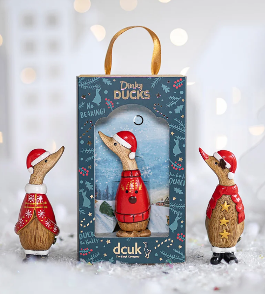 Dinky Ducks Traditional Christmas 3 Asstd