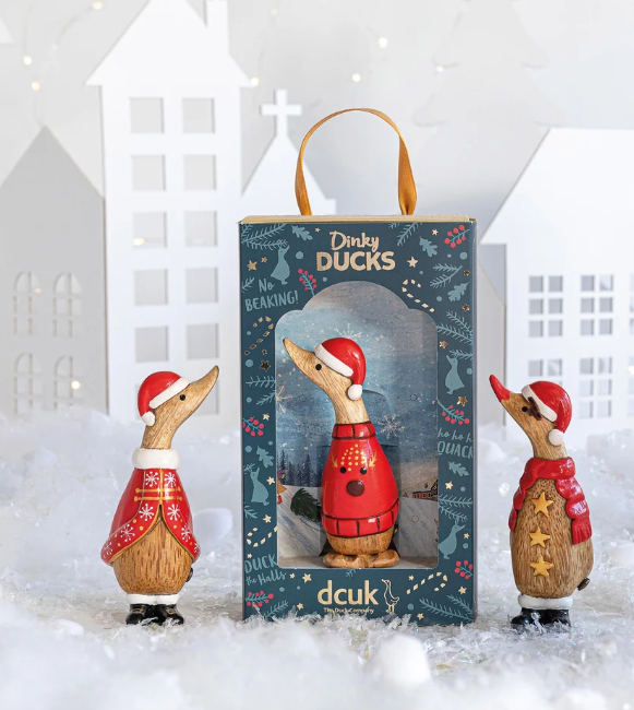 Dinky Ducks Traditional Christmas 3 Asstd