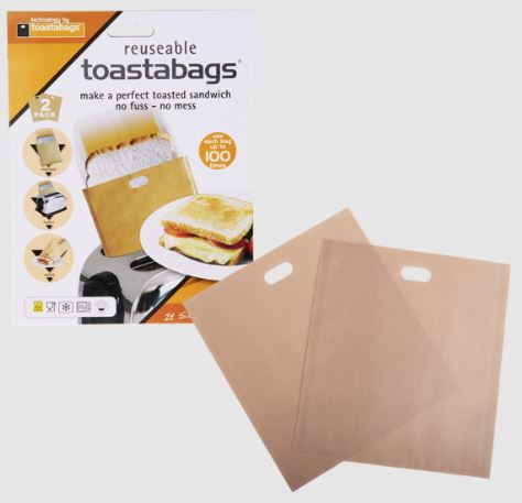 Toastabags Gold Reusable Toast Maker Set Of 2