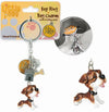 Little Paws Black Labrador, Key Ring/bag Charm
