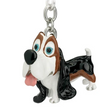 Little Paws Basset Hound, Key Ring/bag Charm