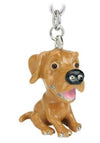 Little Paws Golden Labrador, Key Ring/bag Charm
