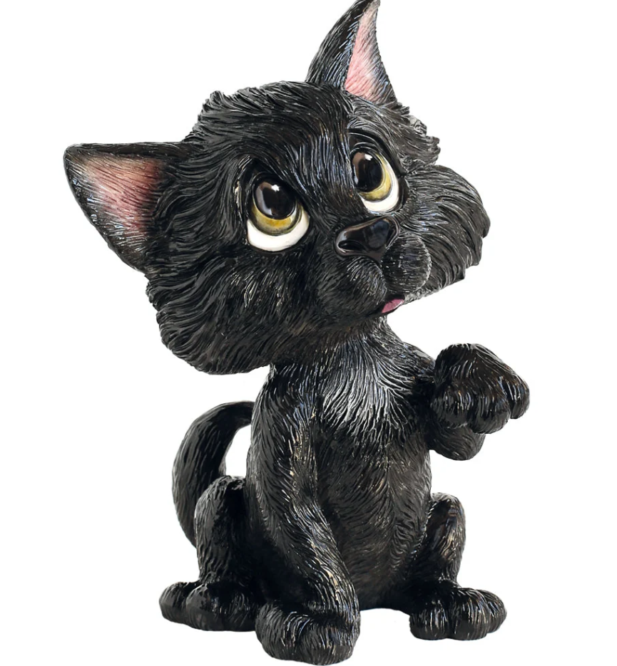 Little Paws Collectible Figurine Lucky Black Cat