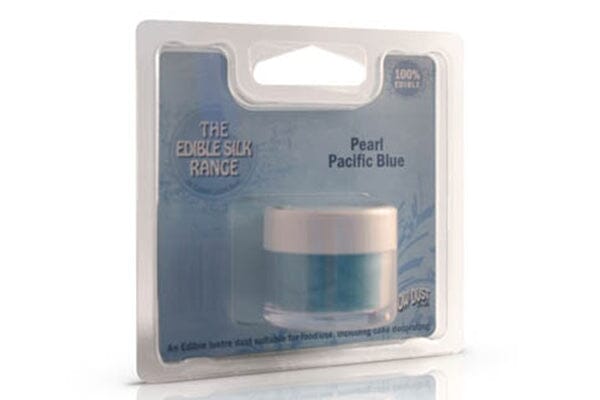 Rainbow Lustre Dust - Pearl Pacific Blue Dusts and Powders The Cooks Kitchen 