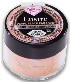 Rainbow Lustre Dust - Pearl Peach Paradise