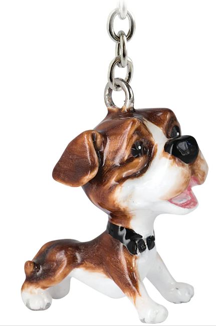 Little Paws Staffy, Key Ring/bag Charm