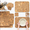 Rectangle Placemats - Natural Cork - Set Of 4