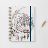 Meg Hawkins A5 Snow Leopard Note Book