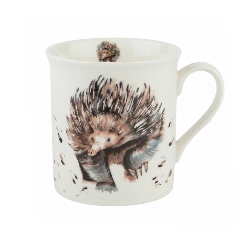 Meg Hawkins Echidna New Bone China Mug