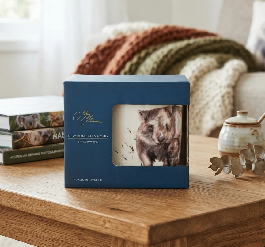 Meg Hawkins Wombat New Bone China Mug