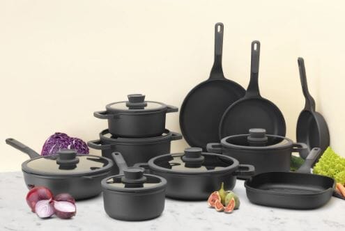 Berghoff Saute Pan Stone+ 28cm Frypan - Chef Pan - Saute Pan The Cooks Kitchen 