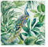 Paw Luncheon Napkin 33cm - Peacock