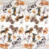 Paw Lunch Napkin 33cm Dogs Happiness Table Cloths & Napkins The Cooks Kitchen 