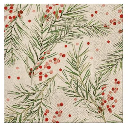 Paw Lunch Napkins 33cm Wecare Holly