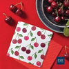 Paw Lunch Napkins 33cm Cherries