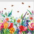Paw Lunch Napkin 33cm - Meadow With Bees
