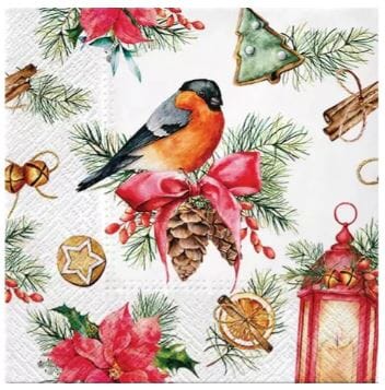 Paw Lunch Napkin - Bullfinch Napkins The Cooks Kitchen 