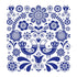 Paw Linch Napkin 33cm - Folk Stamp