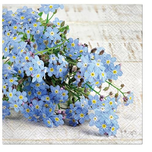 Paw Lunch Napkins 33cm Forget Me Not Napkins The Cooks Kitchen 
