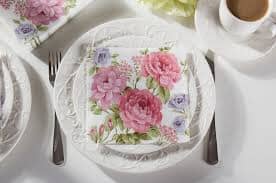 Paw Lunch Napkins 33cm Julietta Napkins The Cooks Kitchen 