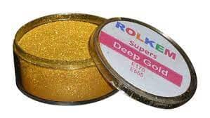 Rolkem Super Deep Gold Dusts and Powders The Cooks Kitchen 