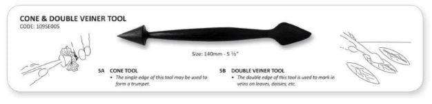 Jem Modelling Tool - Cone & Double Veiner