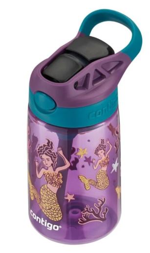 Contigo Kids Water Bottle With Autospout Mermaids 414ml
