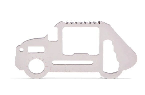 Kikkerland Car Shaped Survival Tool 9x4cm Novelty Gifts The Cooks Kitchen 