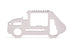 Kikkerland Car Shaped Survival Tool 9x4cm Novelty Gifts The Cooks Kitchen 