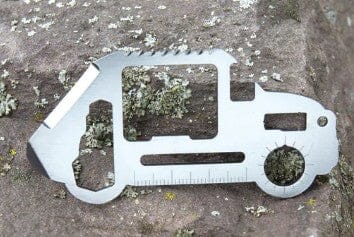 Kikkerland Car Shaped Survival Tool 9x4cm Novelty Gifts The Cooks Kitchen 