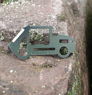 Kikkerland Car Shaped Survival Tool 9x4cm Novelty Gifts The Cooks Kitchen 