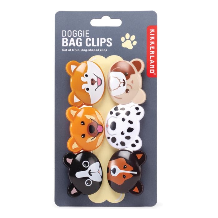 Doggie Bag Clips - Set Of 6 Kitchen Cupboard Storage The Cooks Kitchen 