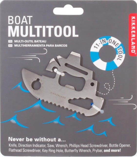 Kikkerland Boat Multi Tool Novelty Gifts The Cooks Kitchen 