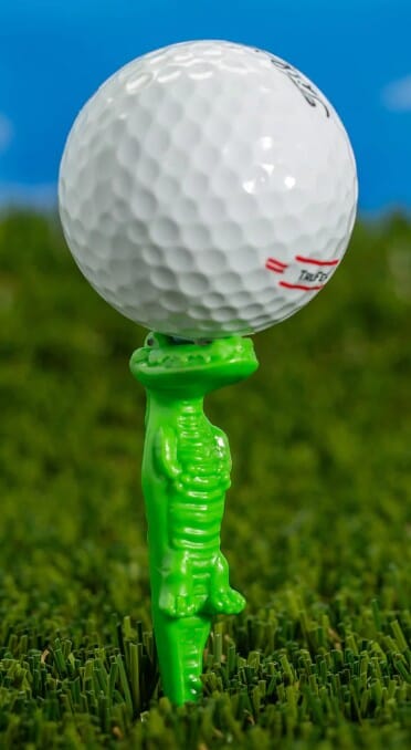 Kikkerland Gator Golf Tees Set Of 6 Novelty Gifts The Cooks Kitchen 