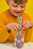 Kikkerland Wiggly Worm Colour Changing Straws Set Of 6 Barware Accessories The Cooks Kitchen 