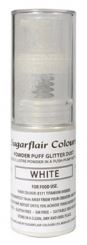 White Powder Puff Glitter Dust 