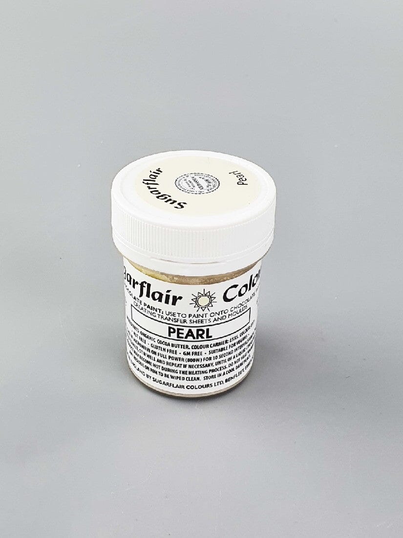Sugarflair Pearl White Edible Chocolate Paint Colouring The Cooks Kitchen 