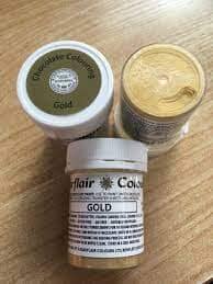 Sugarflair Gold Edible Chocolate Paint 35g Edible Decorations The Cooks Kitchen 