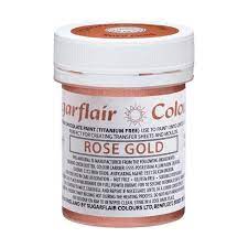 Sugarflair Rose Gold Edible Chocolate Paint