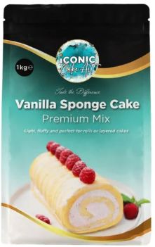 Bakels - Iconic Cake Art Vanilla Sponge Cake Mix 1kg - Premium Cake Mixes The Cooks Kitchen 
