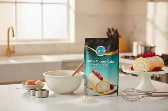 Bakels - Iconic Cake Art Vanilla Sponge Cake Mix 1kg - Premium