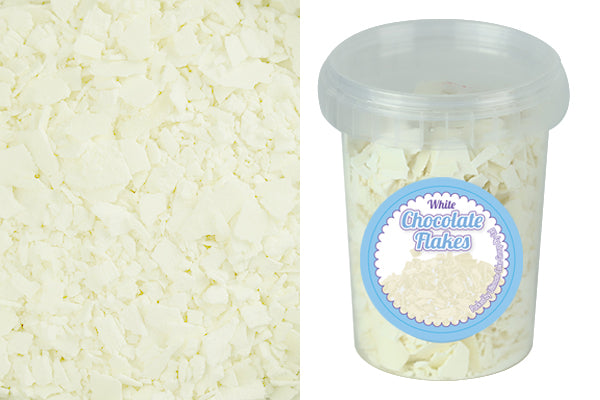 White Chocolate Flakes 80g